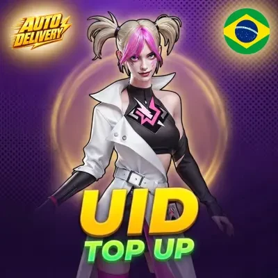 Recarga de Diamantes Free Fire para servidor Brasil