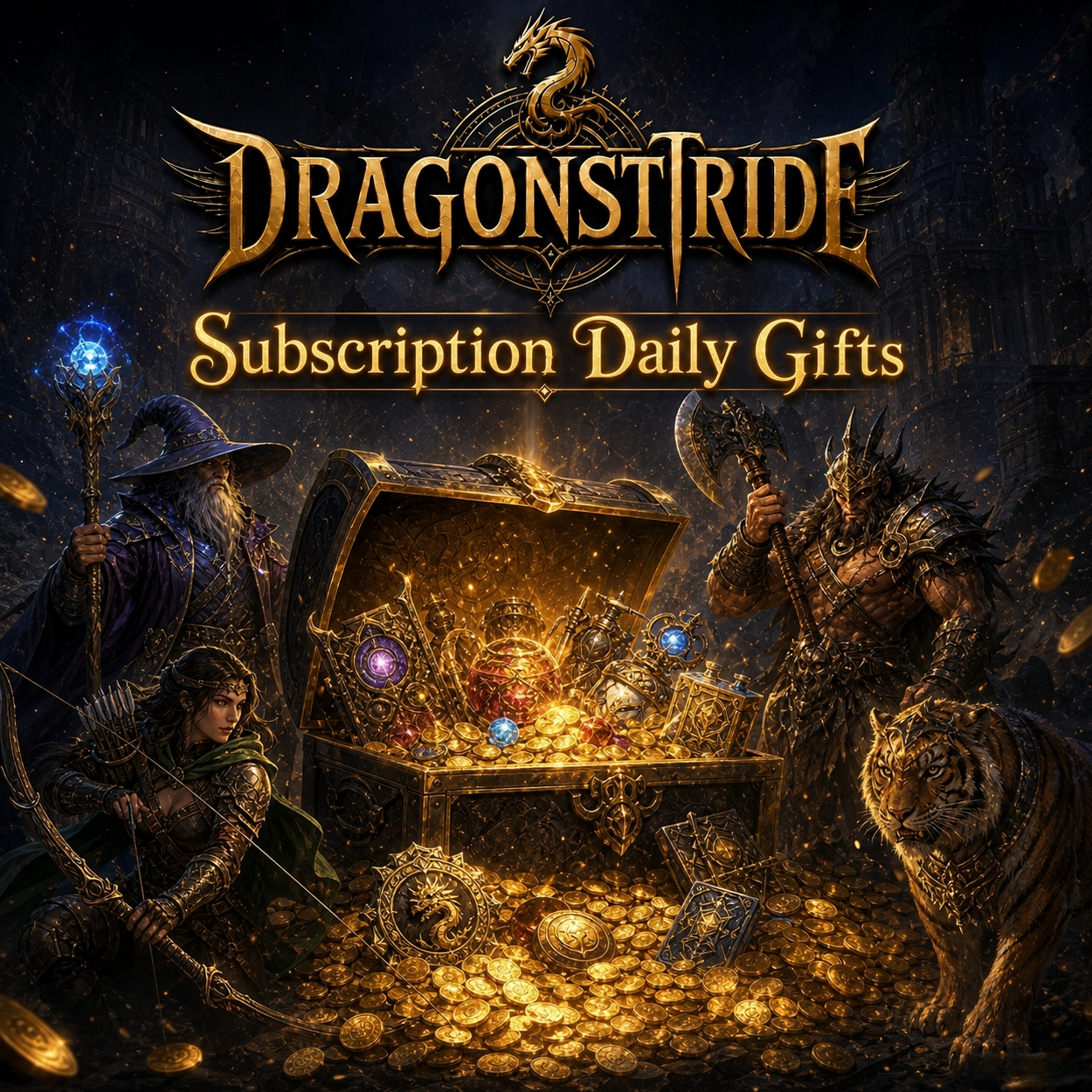 Dragonstride subscription and daily gifts